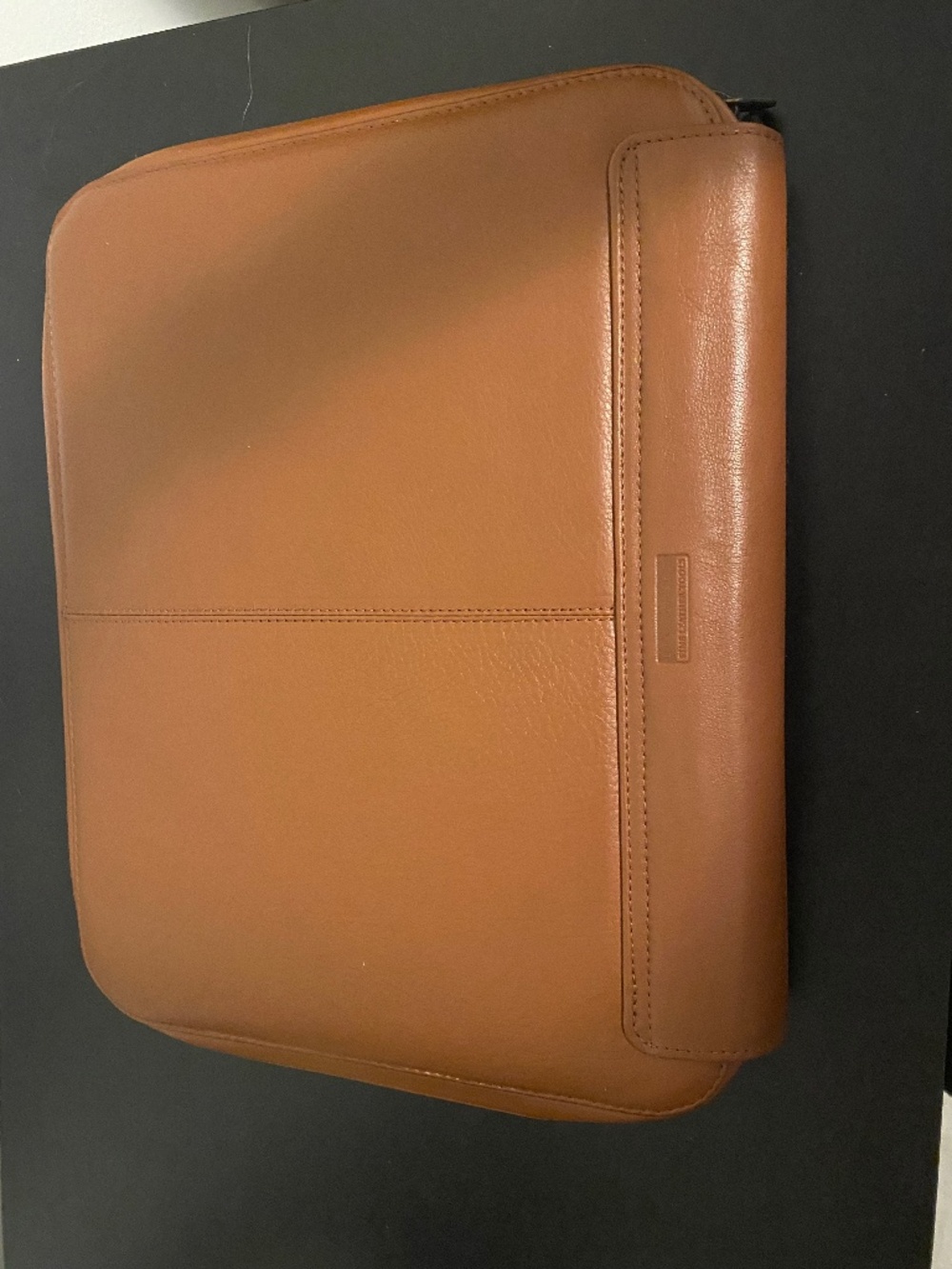 Levenger leather laptop case